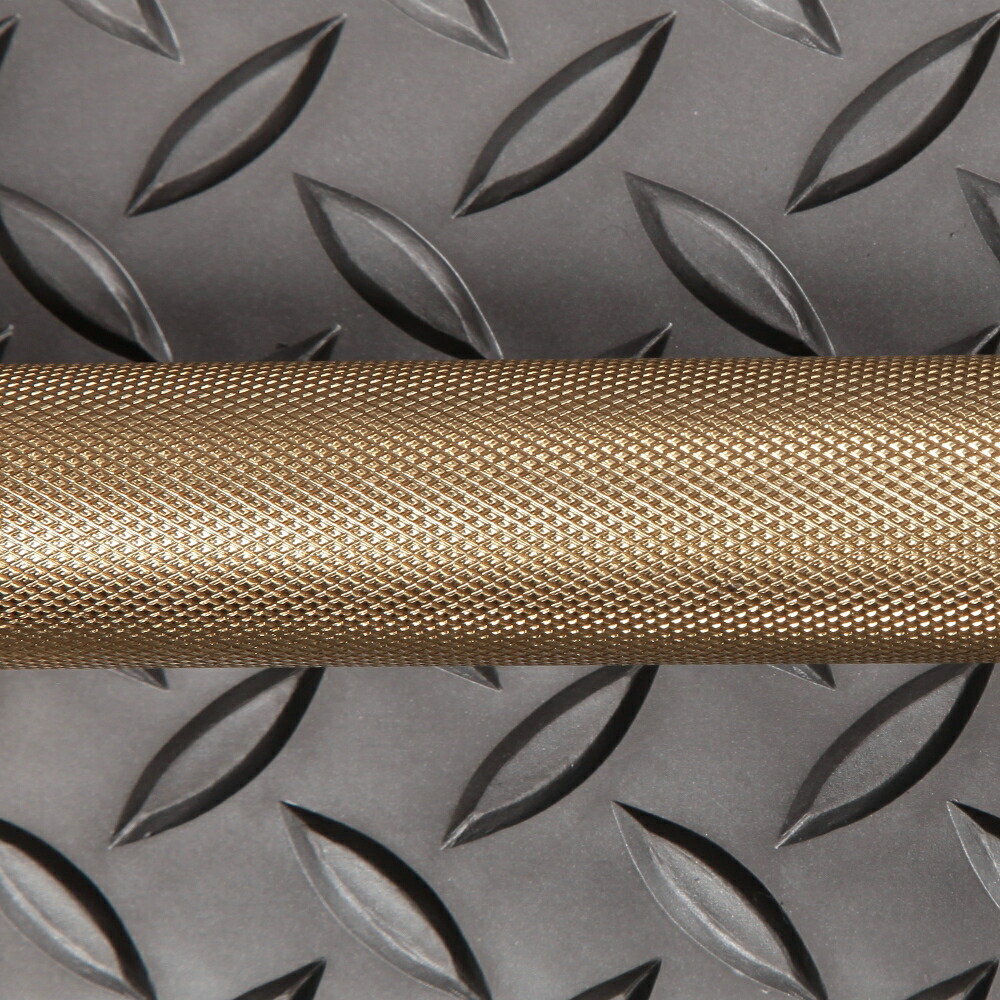 ゴールドオリンピックバーベルシャフト（カラー無）ベアリングタイプ