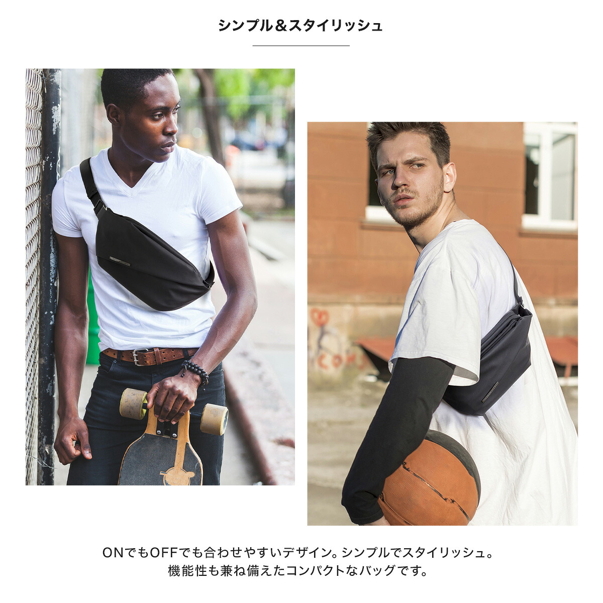 楽天市場】ニード ボディバッグ メンズ レディース R0 NIID URBANATURE