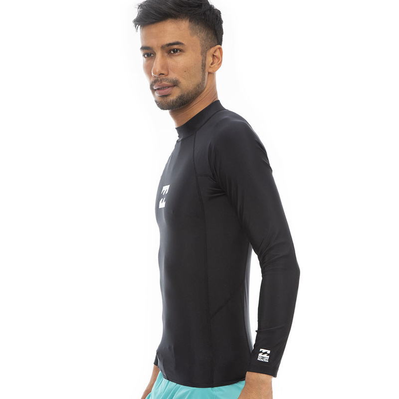 楽天市場】ビラボン ラッシュガード 長袖 メンズ ハイネック