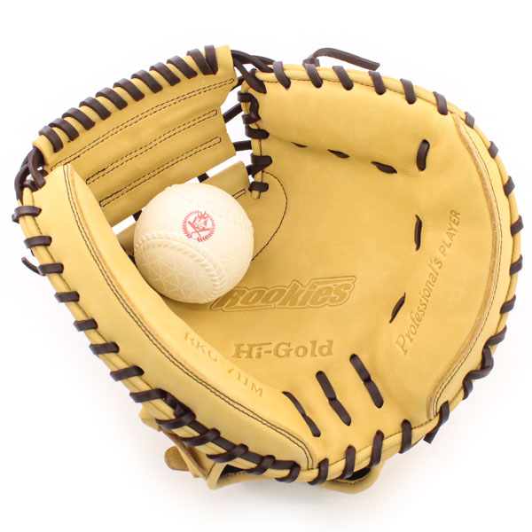楽天市場】少年野球 キャッチャーミット / ハイゴールド キャッチャー