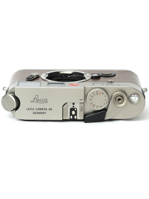 Leica】ライカ『M6 TTL 0.72』10435 チタン 35mmフィルム レンジ