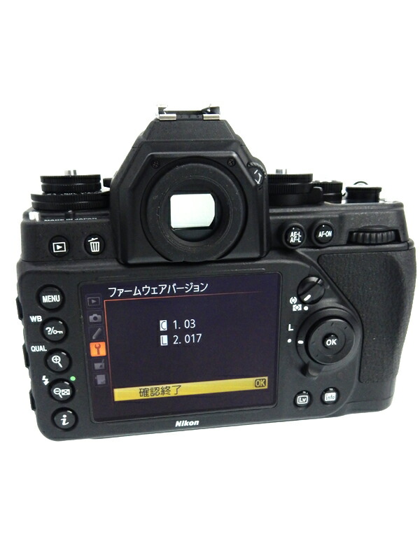 Nikon】ニコン『Df ボディ ブラック』1625万画素 3.2型 1400コマ 最小