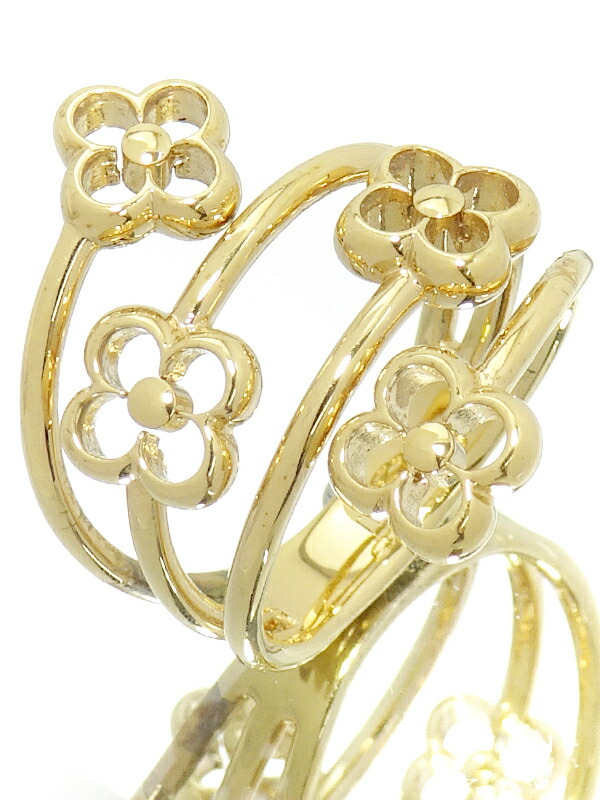 Louis Vuitton】ルイヴィトン『リング・フラワー フル』15.5号 M68130