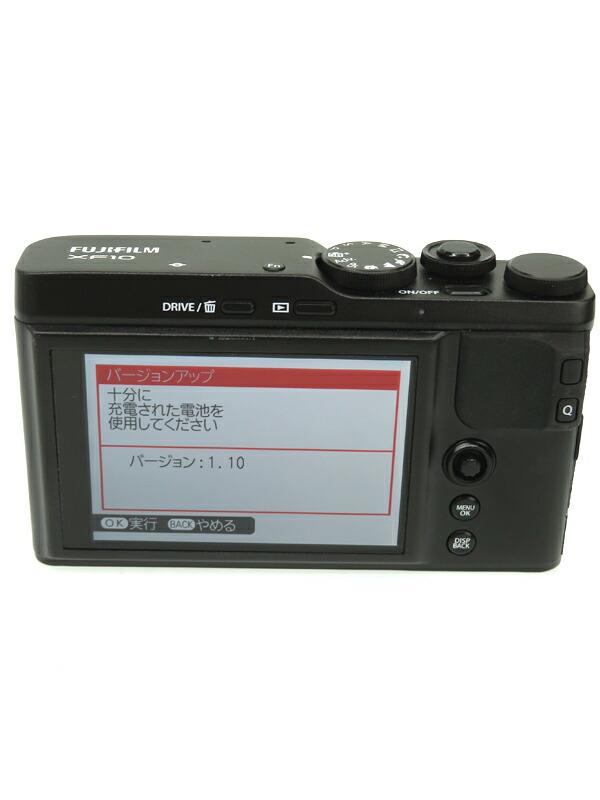 FUJIFILM】富士フイルム『FUJIFILM XF10 ブラック』2424万画素 28mm