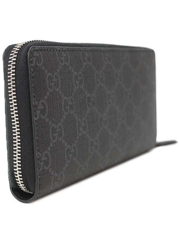 GUCCI】グッチ『キングスネーク プリント GGスプリーム ジップ