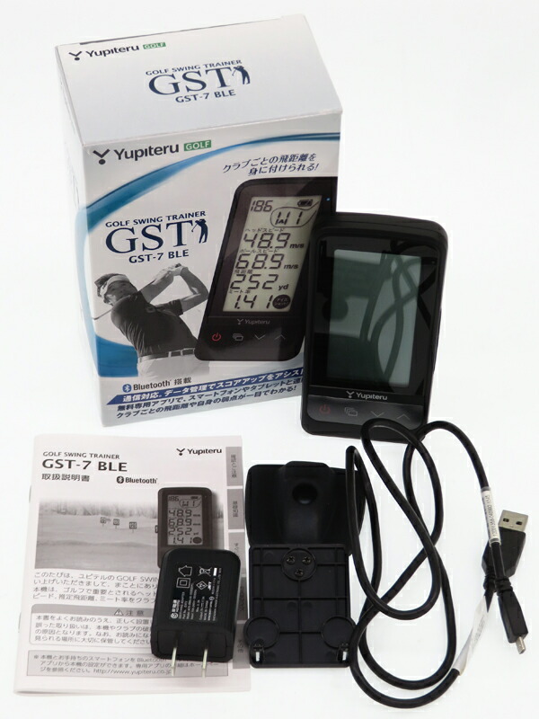 Yupiteru】ユピテル『ゴルフスイングトレーナー GST-7 BLE』W/U/I/WG