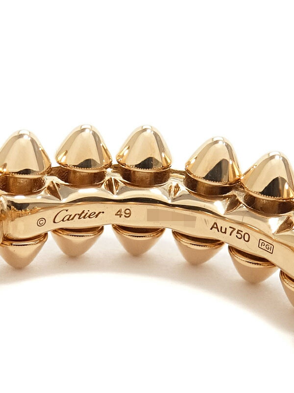 Cartier】カルティエ『K18PG クラッシュ ドゥ カルティエ リング SM』9