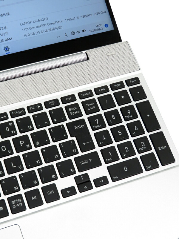 ダイナブック『dynabook F8/P Windows11Home 15.6型FHD Core i7-1165G7