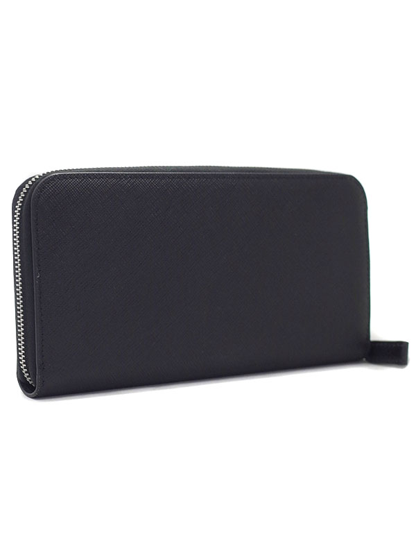 PRADA】プラダ『サフィアーノ エンボスレザー ジップアラウンド長財布