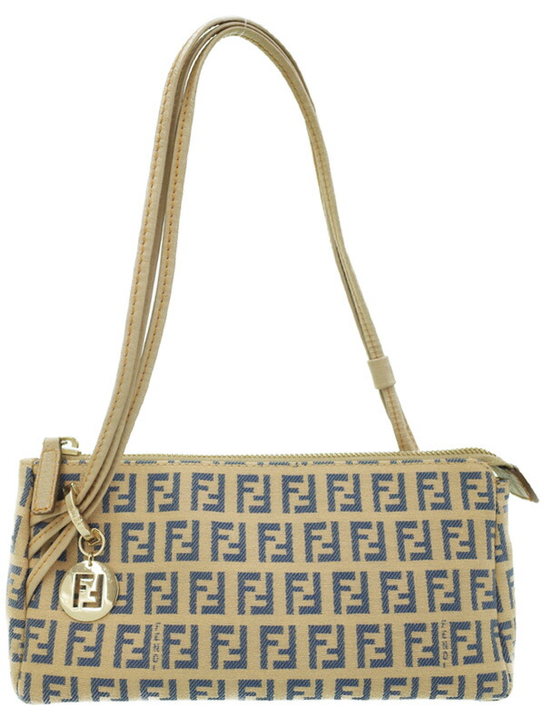 FENDI】フェンディ『ズッキーノ柄 ミニポーチ』8BR513 レディース
