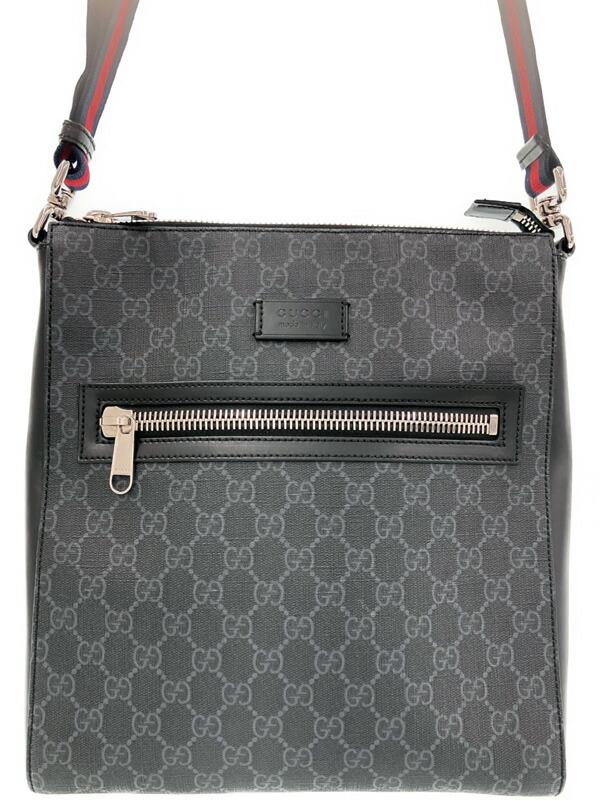 GUCCI】グッチ『GGスプリーム キャンバス メッセンジャーバッグ