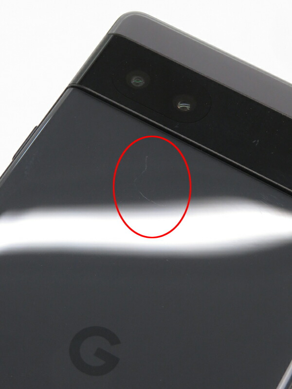 Google】グーグル『Google Pixel 6a 128GB SIMフリー au チャコール