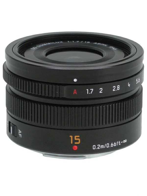 Panasonic】パナソニック『LEICA DG SUMMILUX 15mm F1.7 ASPH
