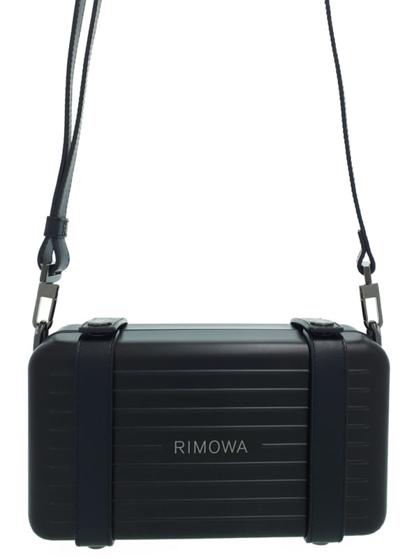 RIMOWA】リモワ『パーソナル アルミニウム クロスボディバッグ』メンズ