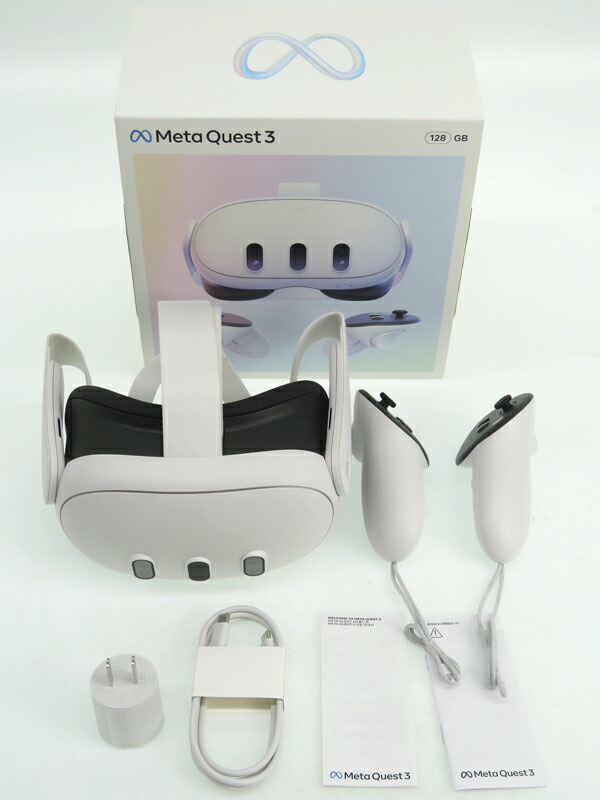 Meta】メタ『Meta Quest3 128GB』899-00591-01 VRヘッドセット 1週間