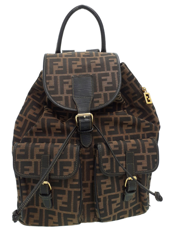FENDI】フェンディ『ズッカ柄 リュックサック』レディース バック
