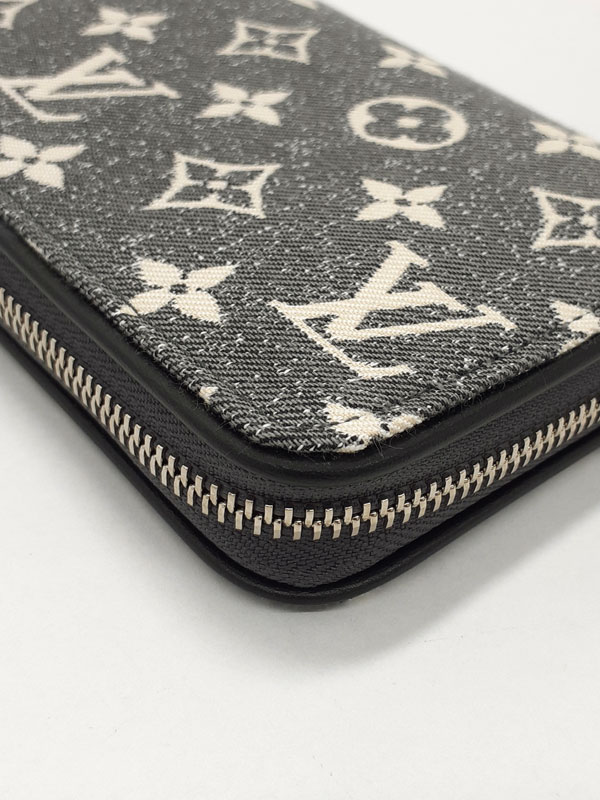 LOUIS VUITTON】ルイヴィトン『モノグラム ジャガード デニム ジッピー