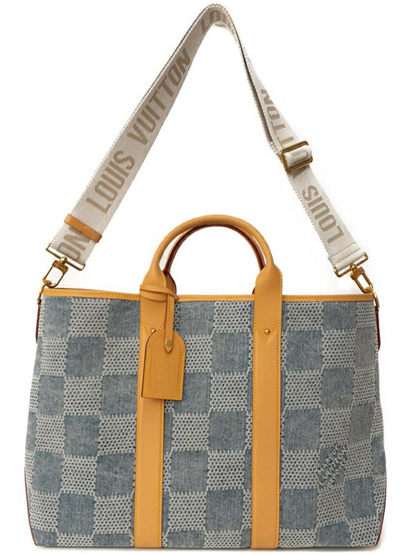 LOUIS VUITTON】ルイヴィトン『ダミエ デニム 3D ウィークエンド