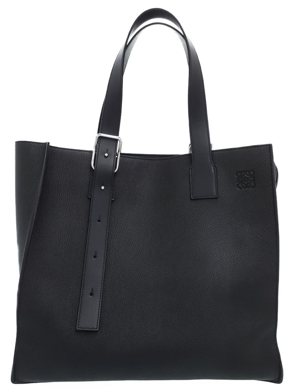 LOEWE】ロエベ『バックル トートバッグ』メンズ 1週間保証【中古