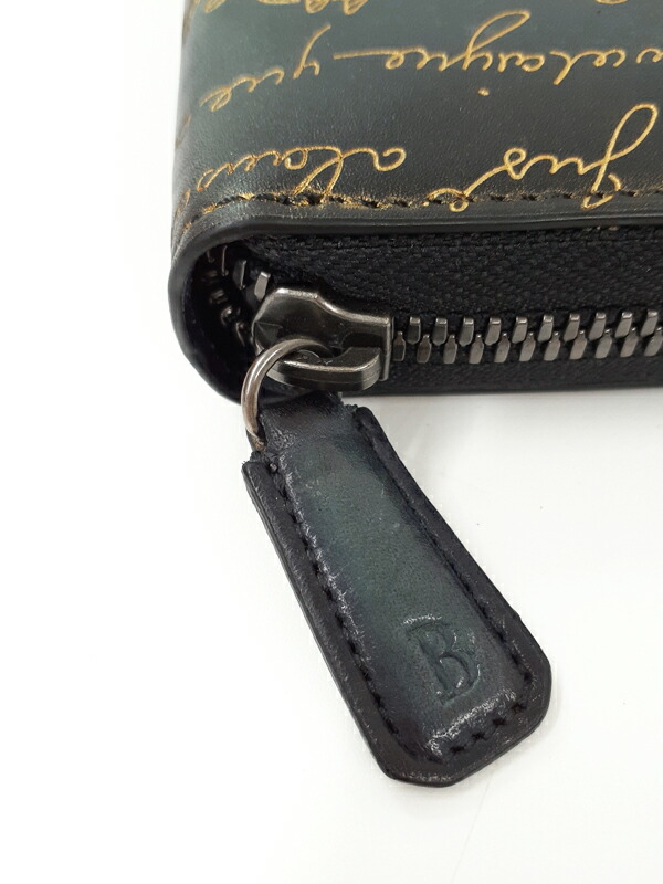 Berluti】ベルルッティ『カリグラフィ ラウンドファスナー長財布