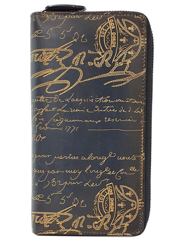 Berluti】ベルルッティ『カリグラフィ ラウンドファスナー長財布