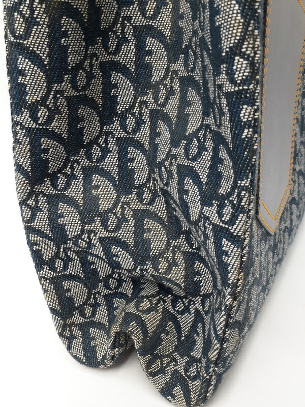 Christian Dior】クリスチャンディオール『トロッター柄 トートバッグ