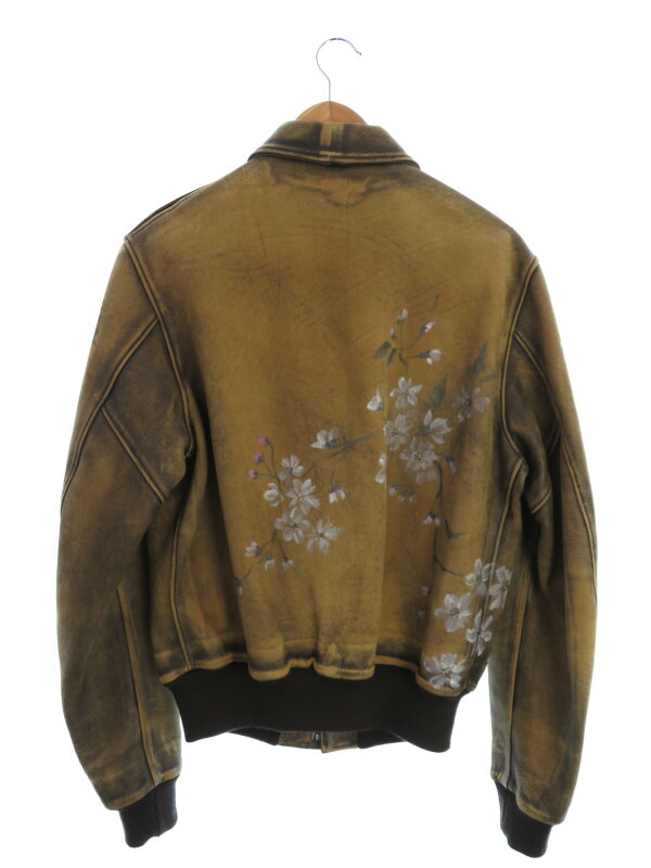 GUCCI】【A2ジャケット】【手書きペイント】【イタリア製】【アウター