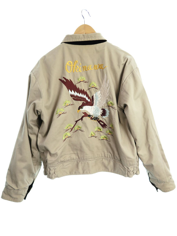 TAILOR TOYO】【沖縄マップ】【EAGLE】【襟付き】【ベロア】【アウター