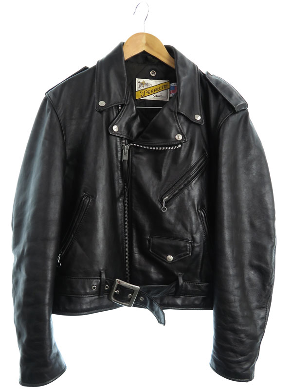 Schott N.Y.C.】【星条旗デザイン】【アメリカ製】ショット『レザー