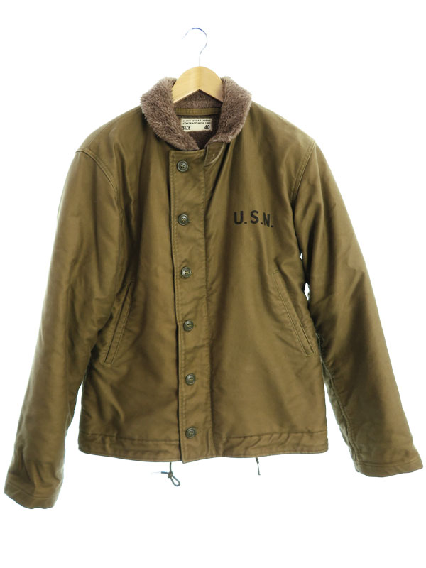 The REAL McCOY'S】【アウター】ザリアルマッコイズ『N-1 デッキ