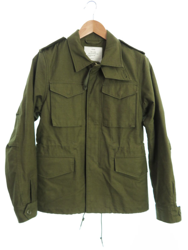 HYKE】【日本製】【アウター】ハイク『ミリタリージャケット size3