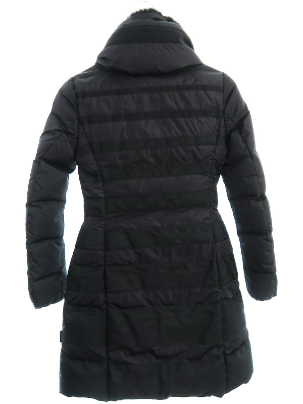 MONCLER】【シャルミーユ】【LAMPOジッパー】【ラビットファー付