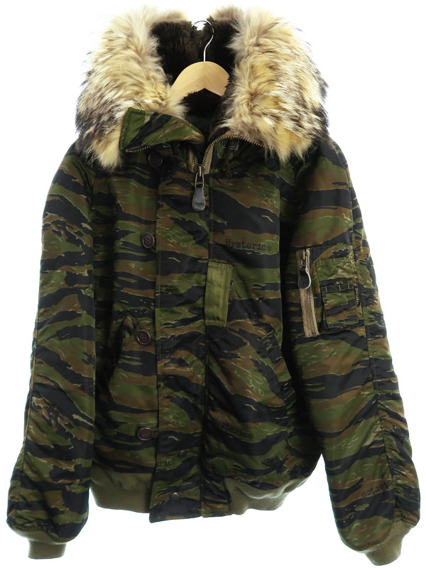 HYSTERIC GLAMOUR】【タイガーカモ】【アウター】ヒステリックグラマー