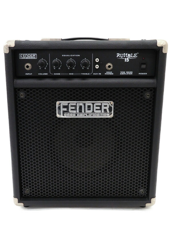 Fender】フェンダー『ベースアンプ』Rumble 15 1週間保証【中古