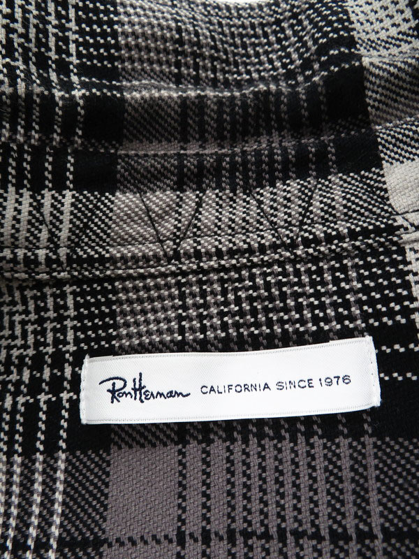 Ron Herman】【トップス】ロンハーマン『チェック柄長袖シャツ sizeS