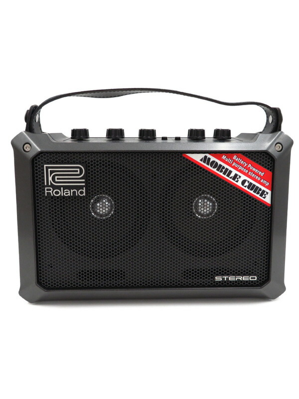Roland】【単3×6本】ローランド『ステレオモバイルアンプ』MOBILE CUBE