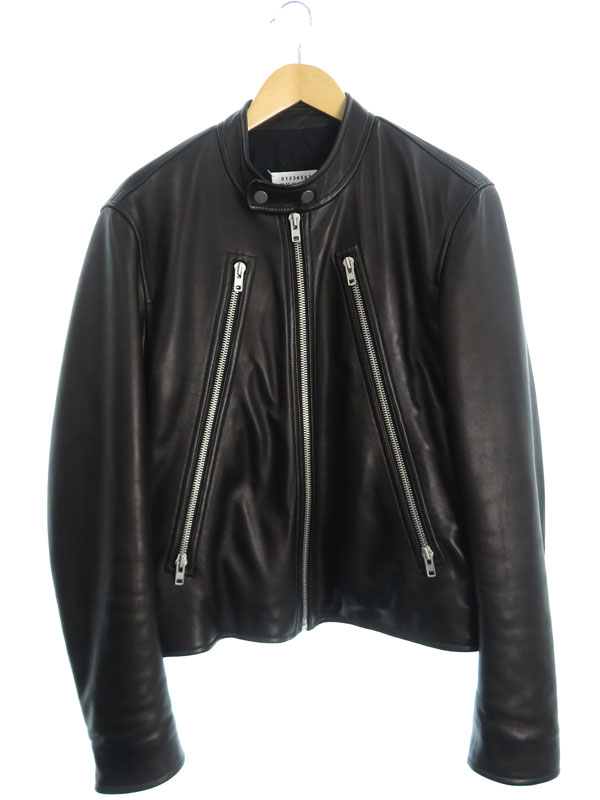 Maison Margiela】【八の字 レザージャケット】【14番】メゾン