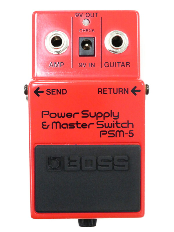 BOSS】ボス『パワーサプライ』PSM-5 コンパクトエフェクター 1週間保証