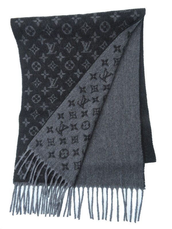 LOUIS VUITTON】【イタリア製】ルイヴィトン『エシャルプ・モノグラム