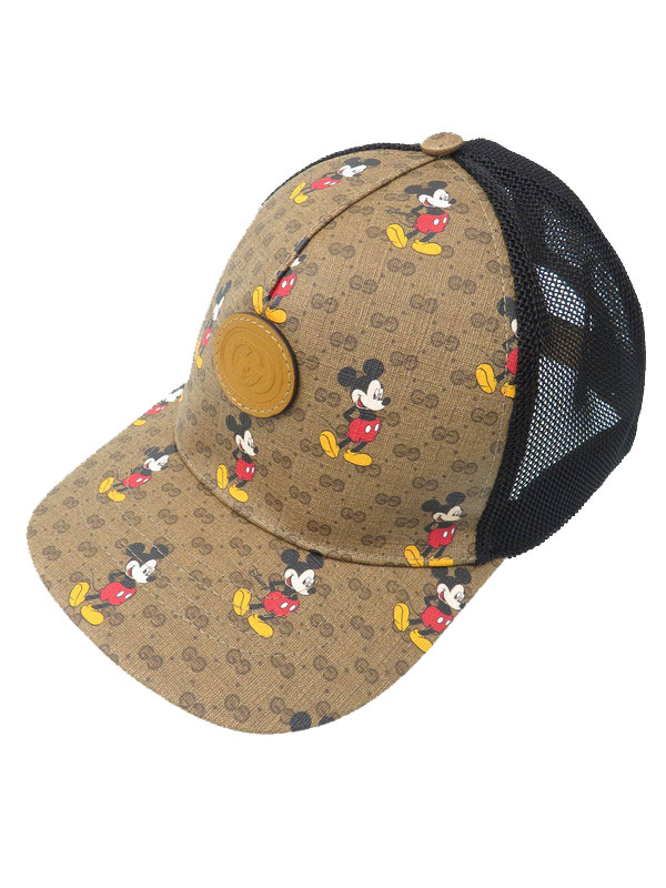 GUCCI】【ディズニー】【GG】【ベースボールキャップ】グッチ