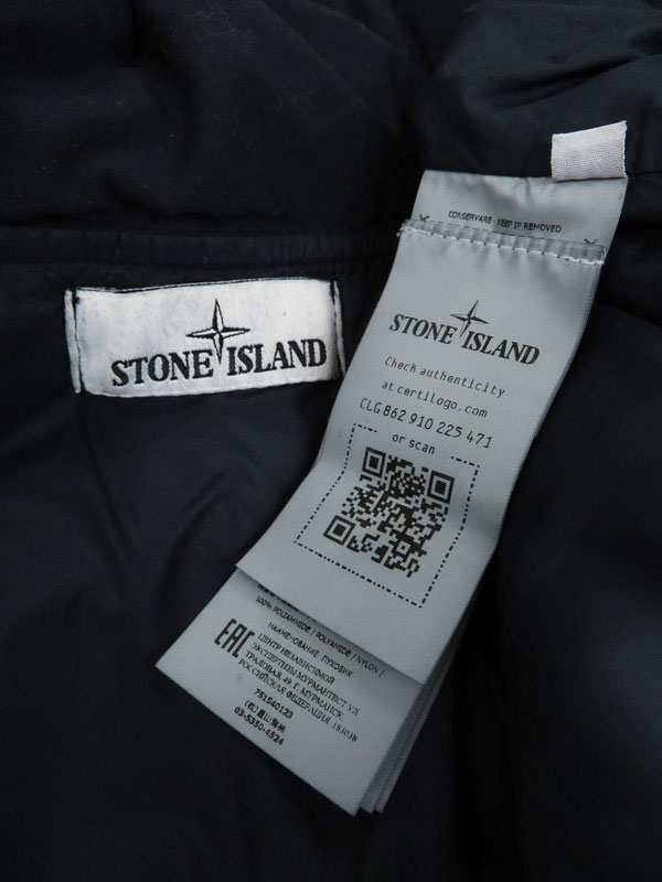 STONE ISLAND】ストーンアイランド『ガーメントダイ クリンクル
