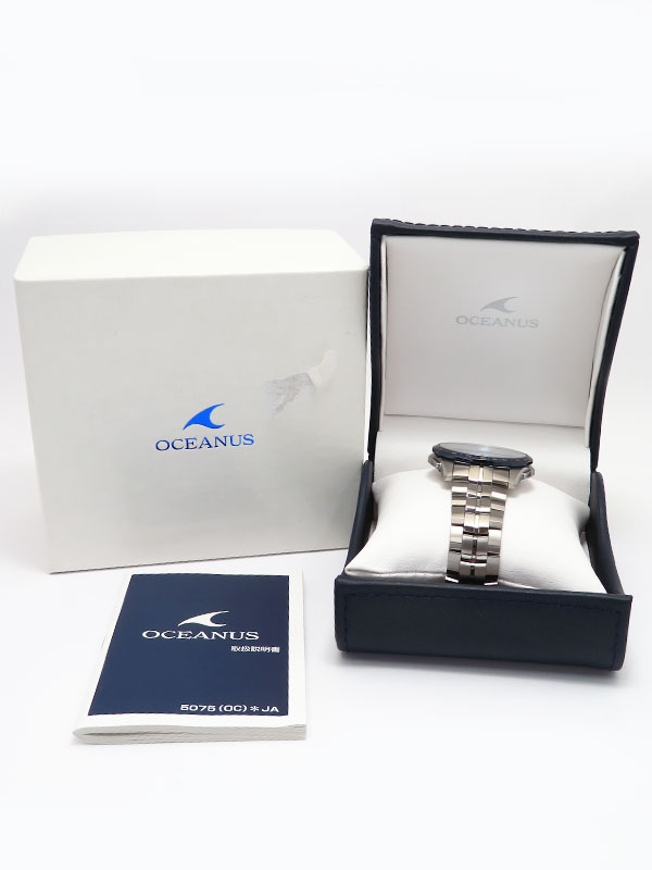 CASIO】カシオ『オシアナス マンタ』OCW-S1400P-2AJF メンズ ソーラー