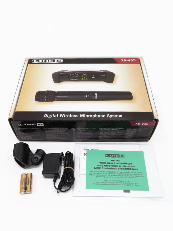 LINE6】ライン6『ワイヤレスマイクシステム』XD-V35 Handheld