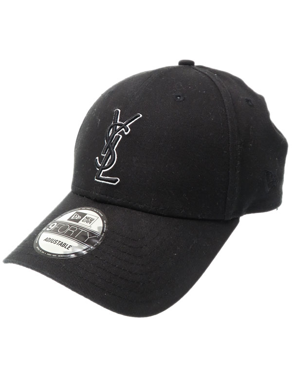 SAINT LAURENT】サンローラン『ニューエラ YSL モノグラム キャップ