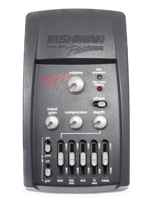 FISHMAN】フィッシュマン『ベース用プリアンプ』PRO-EQ Platinum BASS