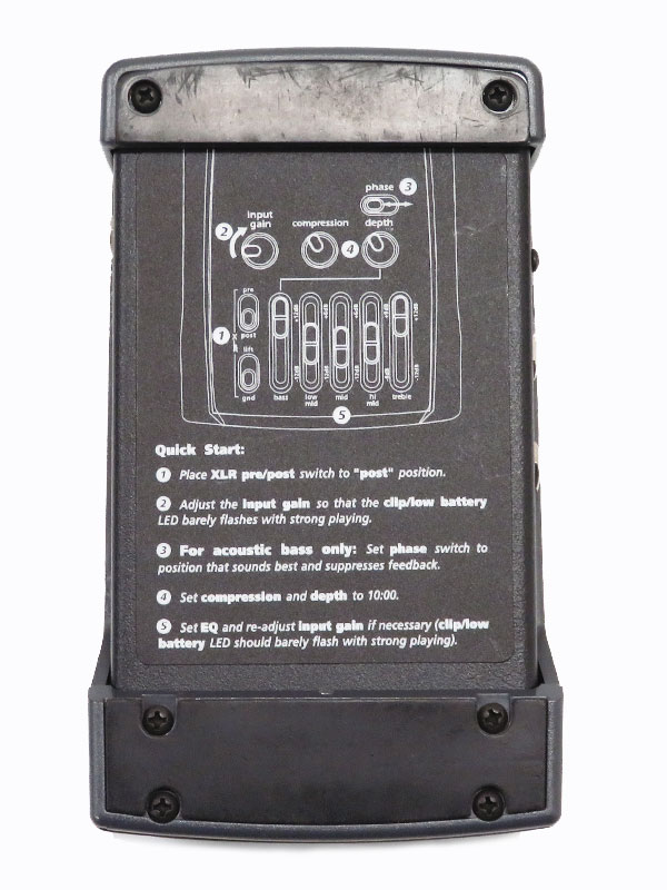 FISHMAN】フィッシュマン『ベース用プリアンプ』PRO-EQ Platinum BASS