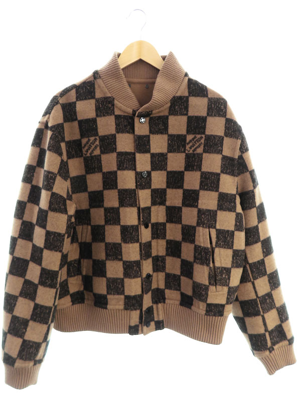 LOUIS VUITTON】ルイヴィトン『ダミエリバーシブルウールブルゾン