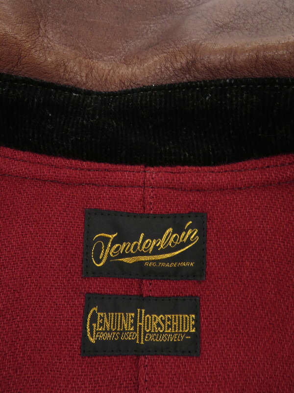 TENDERLOIN】テンダーロイン『T-HIDE カーコート ホースハイド レザー