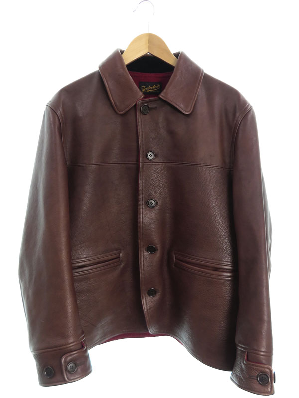 TENDERLOIN】テンダーロイン『T-HIDE カーコート ホースハイド レザー