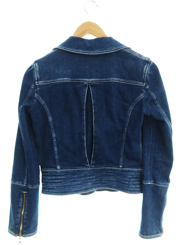 LOUIS VUITTON】ルイヴィトン『デニム ライダースジャケット size38